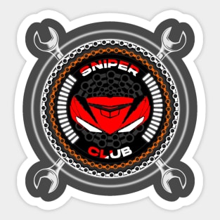 Sniper Club Logo Sticker